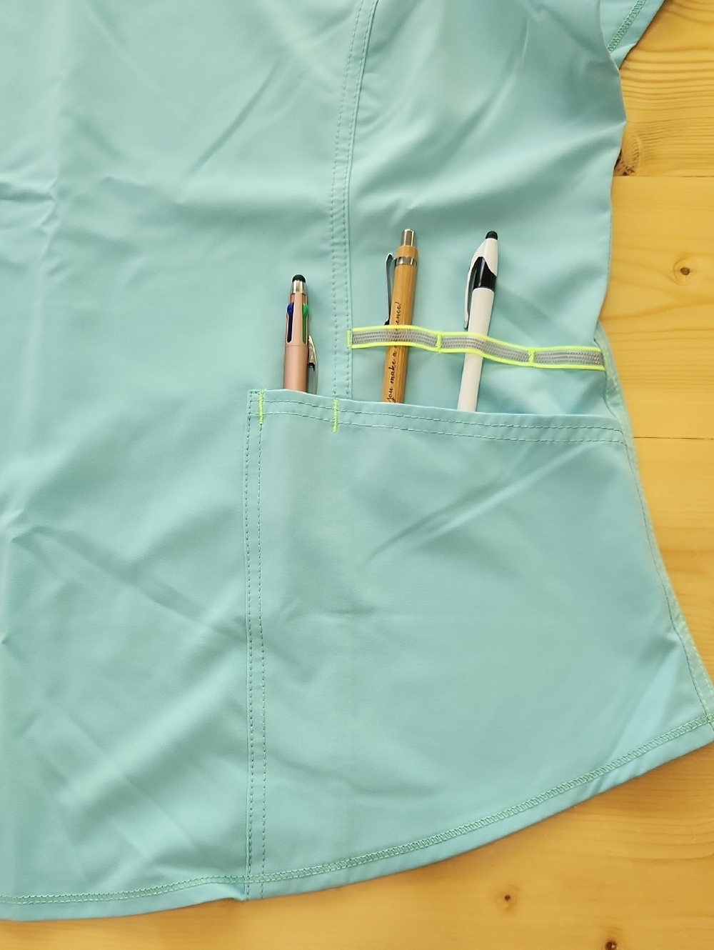 Scrubstar Women’s V-Neck Medical Scrub Top Seafoam XL - Picture 5 of 15
